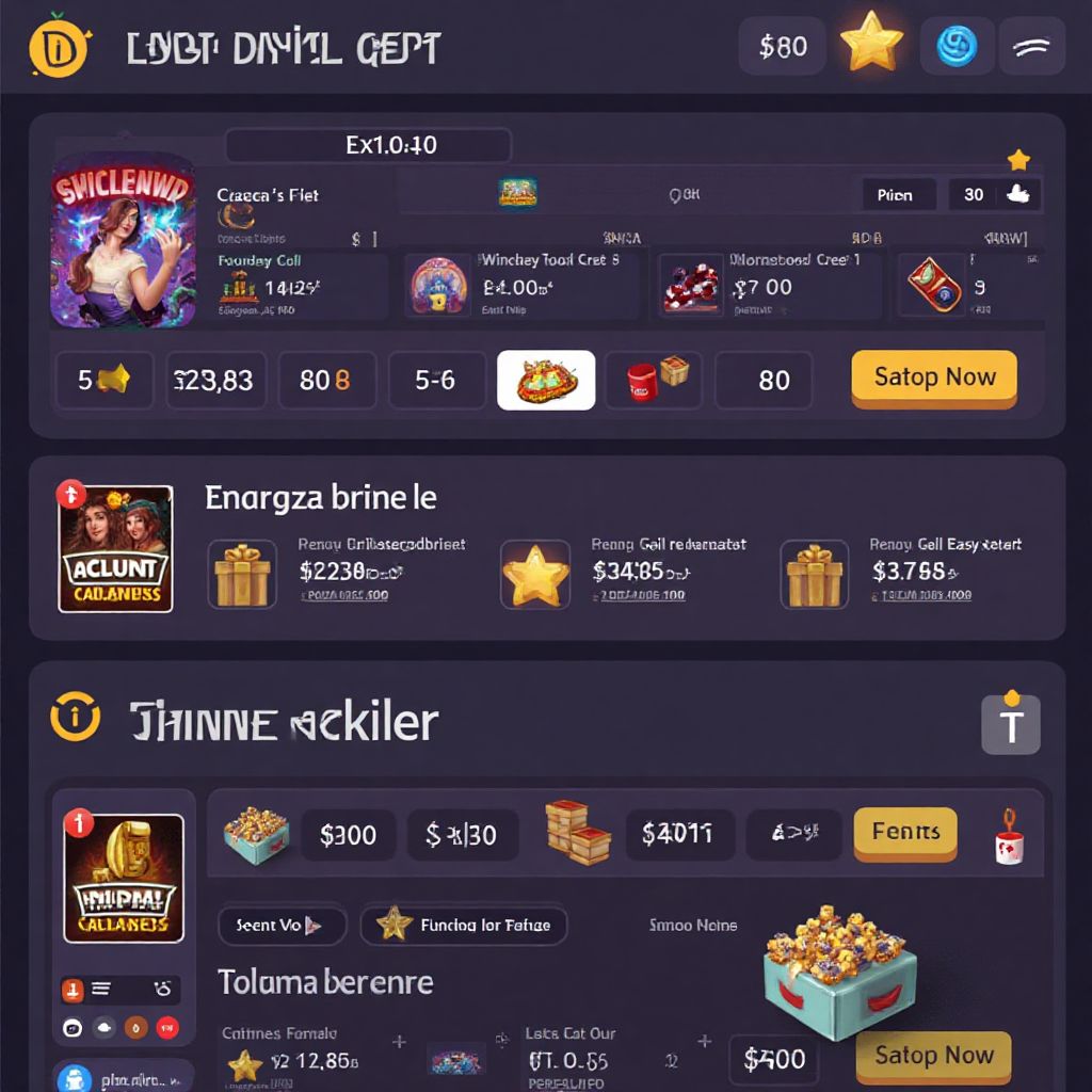 Daily Rewards Interface